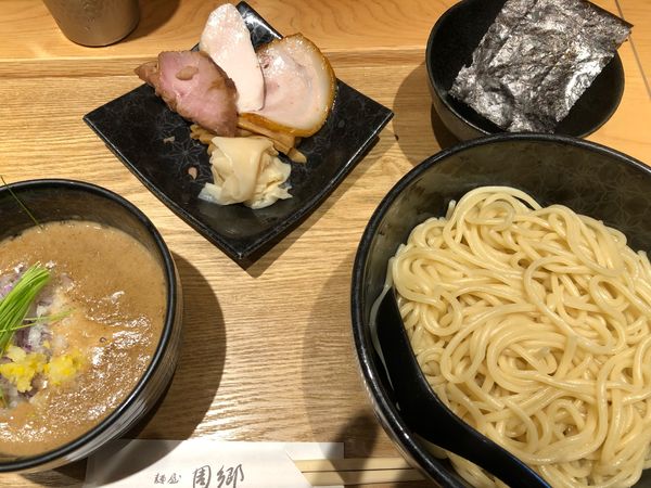 「つけ麺大あつもり」@麺屋 周郷 新橋店の写真