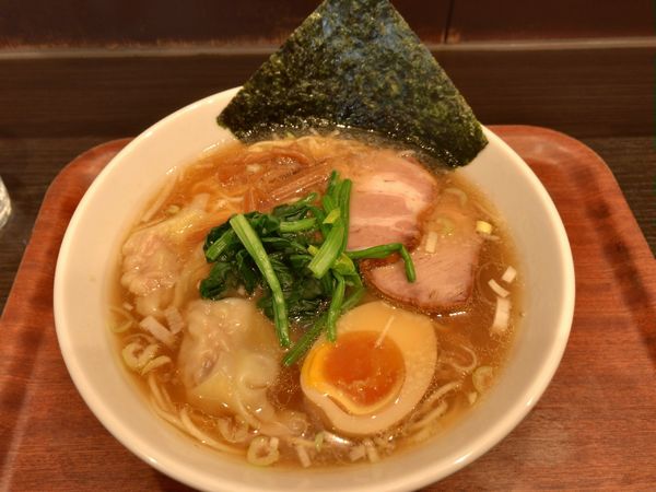 「熊らーめん（大盛）」@拉麺 麺くまの写真