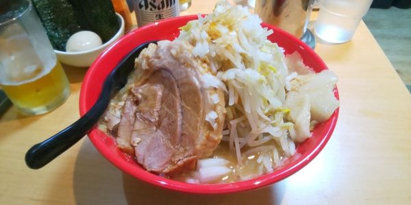 「がっつり豚骨ラーメン」@麺屋 もりのの写真