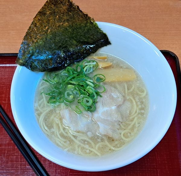 「金目鯛ラーメンこってり塩700円」@麺屋 鳳花の写真