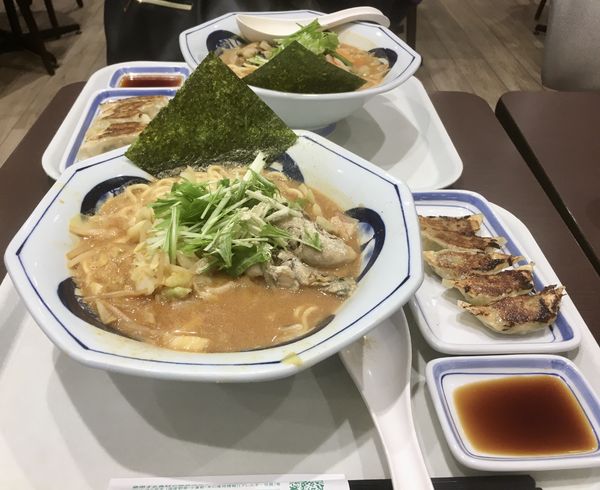 「牡蠣ちゃんぽん(牡蠣3個_990¥)」@リンガーハット イオンモール水戸内原店の写真