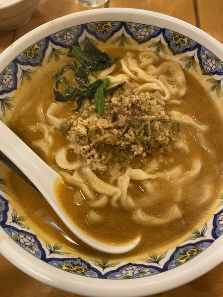「カレータンタン麺」@中国ラーメン 揚州商人 新横浜店の写真