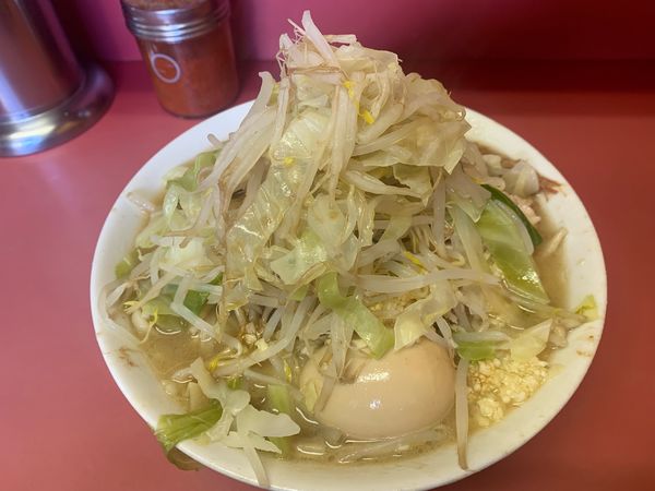 「小ラーメン豚入り」@ラーメン二郎 ひばりヶ丘駅前店の写真