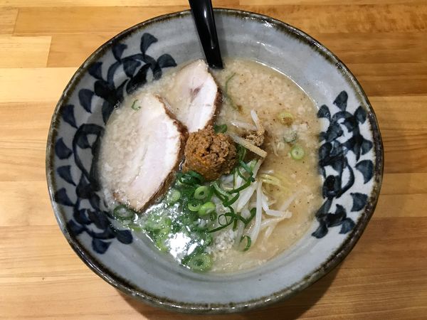 「あごだし白湯らぁめん こってり　1000円」@麺家 ひばりの写真