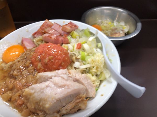 「明太カルボ」@ラーメン一心の写真