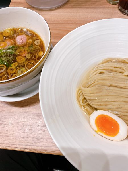 「味玉醤油つけ麺」@麺処 ほん田 秋葉原本店の写真