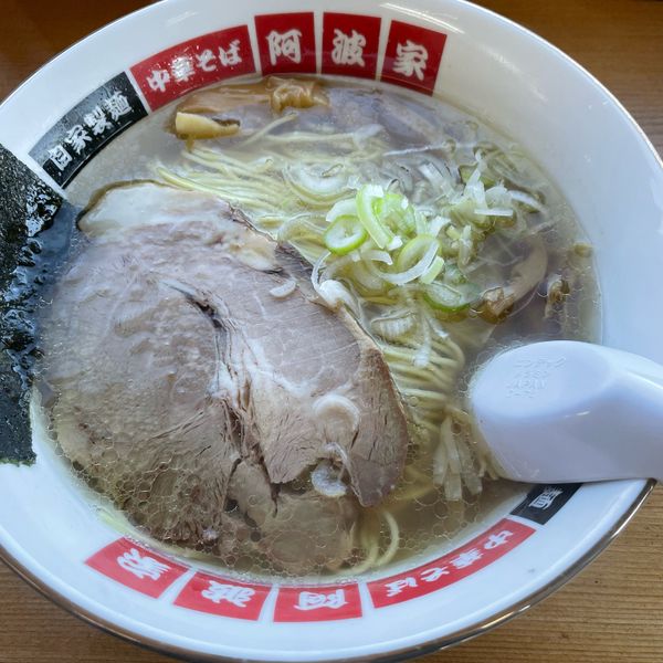 「塩ラーメン 750円」@中華そば 栃木阿波家の写真