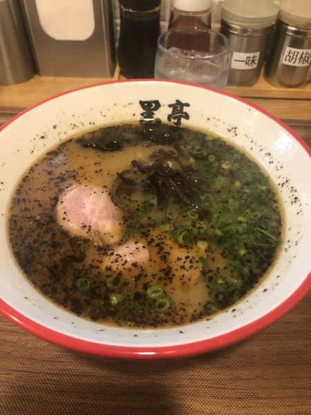 「ラーメン」@黒亭 下通店の写真
