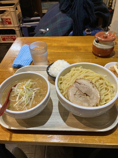 「味噌つけ麺　特盛」@らーめん 蓮の写真
