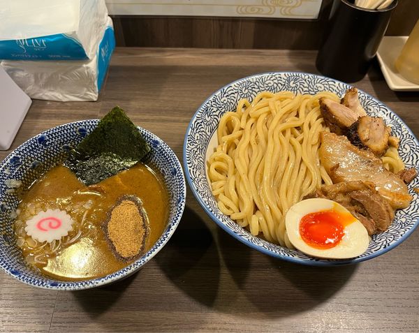 「【拾伍周年限定】原点回帰 周年つけめん 大」@狼煙 〜NOROSHI〜の写真