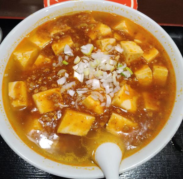 「麻婆豆腐麺（大盛り）」@中華料理 珍味樓 糀谷駅前店の写真