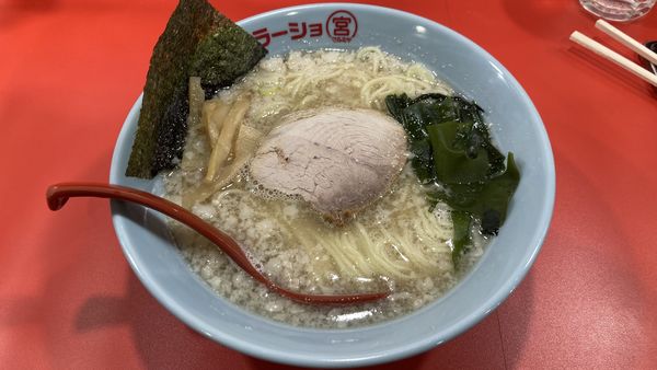 「ラーメン（塩）」@ラーショマルミヤ 世田谷松原店の写真