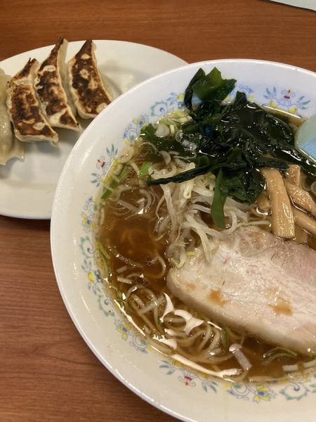 「ラーメン、餃子」@精陽軒の写真