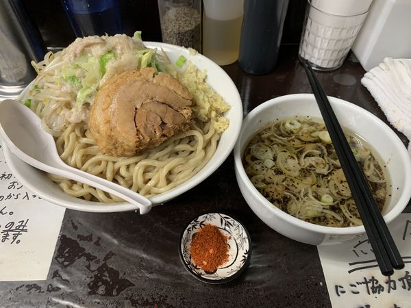 「つけ麺（あつもり）　900円」@自家製麺 まさき（非乳化） 2号店の写真