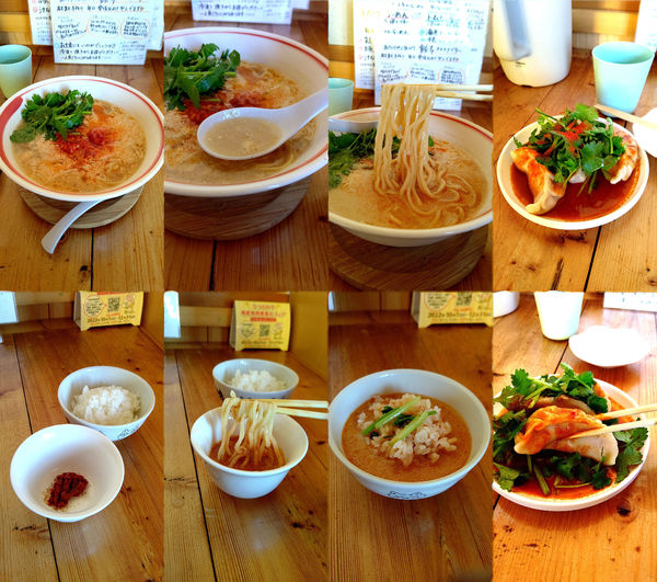 「『海老トムカーらーめん+トムヤムゆでギョーザ3個』」@あたりやの写真