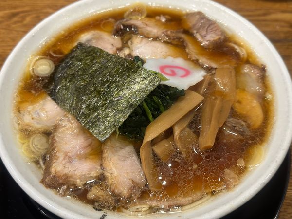 「生姜醤油チャーシューメン」@新潟長岡らーめん みずさわ 東川口店の写真