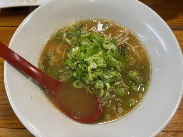 「九条ねぎらーめん」@らーめん じゃげな 南箕輪店の写真