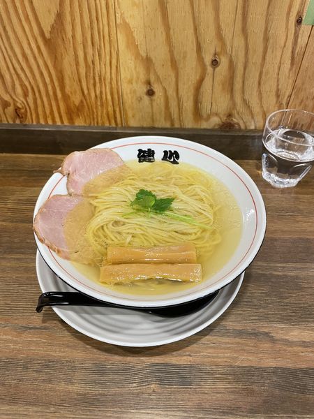 「鶏しおラーメン」@らーめん 健心の写真