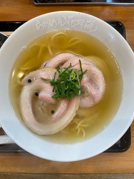 「限定　シン・ゲンコツらあめん＋佐賀海苔」@らあめん花月嵐 いわき湯本店の写真