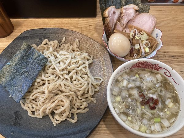 「特製つけそば 1280円」@中華そば専門 とんちぼの写真