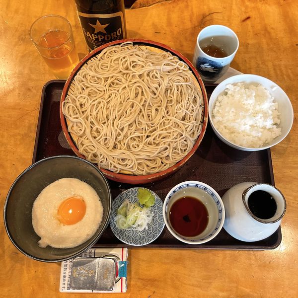 「冷しとろろそば」@角清の写真