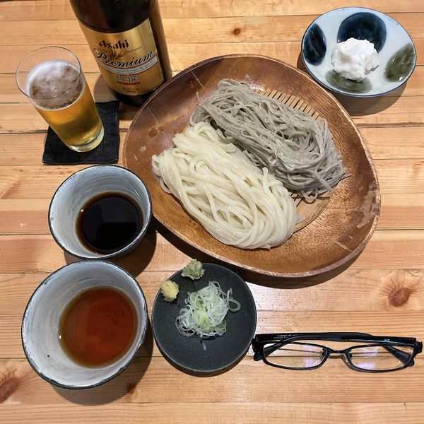 「相盛り（大）」@蕎房 猪口屋の写真