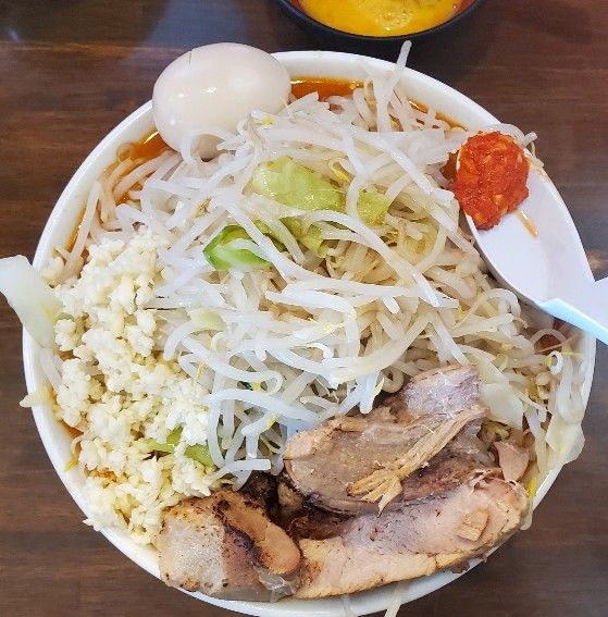 「辛いラーメン350g」@龍麺 ふえ郎の写真