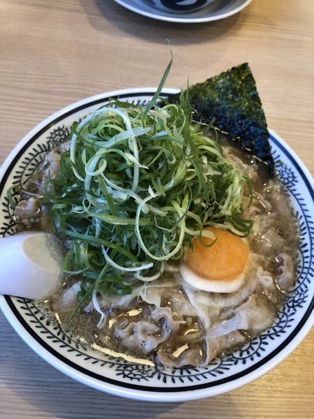 「ネギ肉そば」@丸源ラーメン 大宮バイバス宮原店の写真