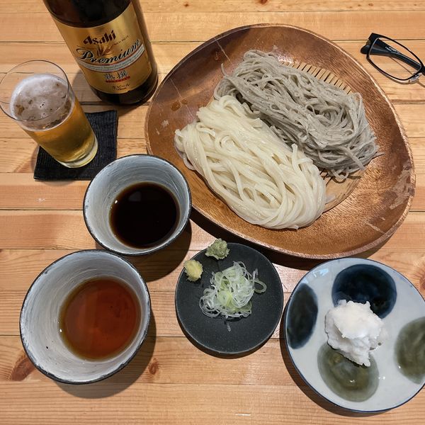 「相盛り（大）」@蕎房 猪口屋の写真