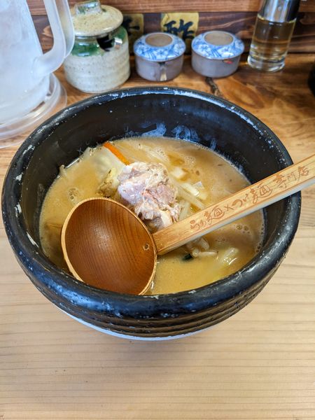 「味噌らぁ麺」@らあ麺×つけ麺専門店 まがりの写真