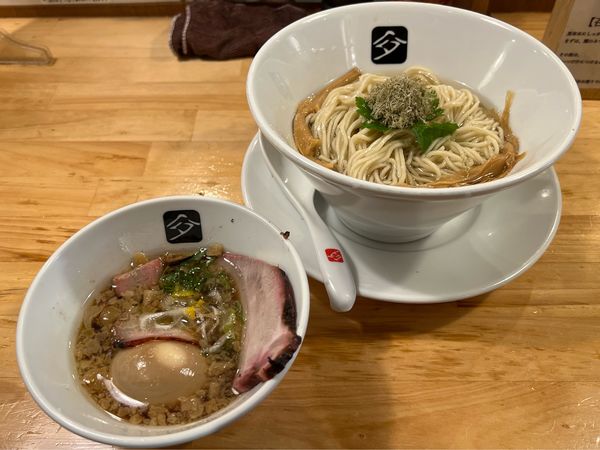 「味玉豚つけ蕎麦」@中華そば 髙野の写真