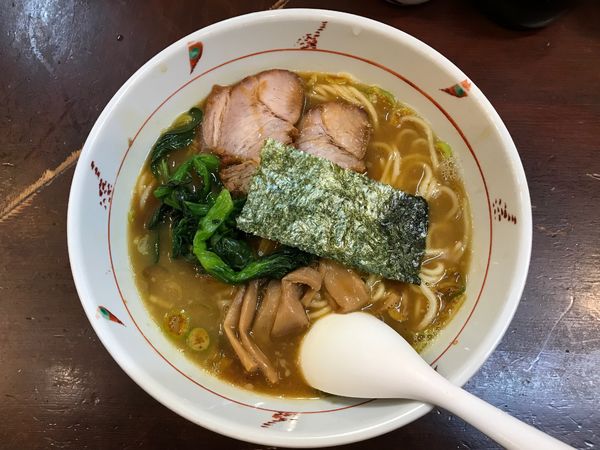 「正油らーめん　820円」@らいおん 府中本店の写真