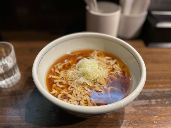 「ネギだけ中華そば ¥700」@櫻井中華そば店の写真