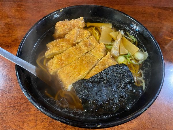 「トンカツメン800円」@中華 大満の写真