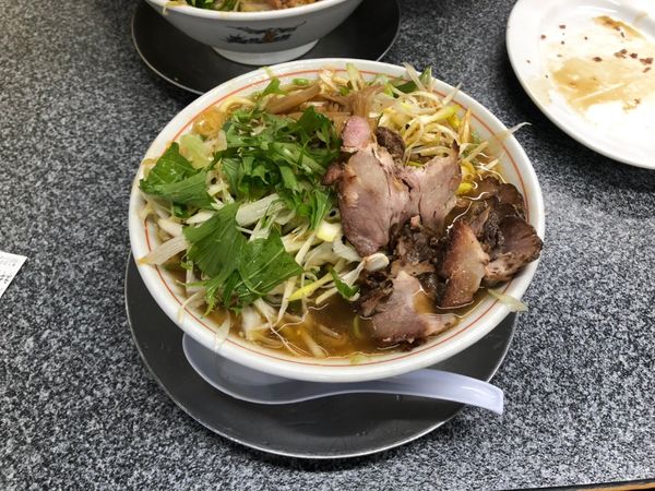 「ネギラーメン1,000円」@手打らーめん 勝龍の写真