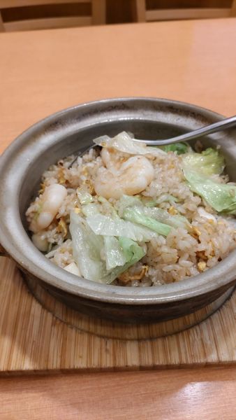 「土鍋海鮮炒飯」@張記小籠包 新館の写真