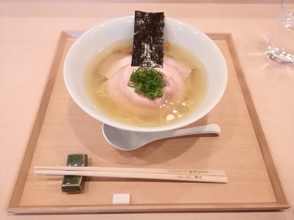 「塩ラーメン(1100円)」@ラーメン将太 Produced by 飯田商店 下鶴間店の写真