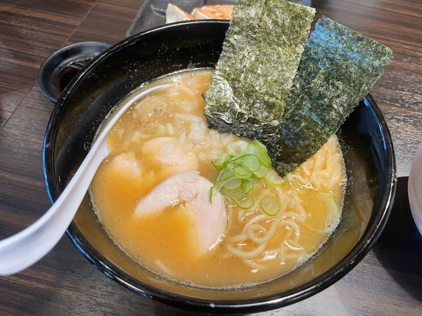 「濃厚鶏そば　黒」@らぁ麺 ばら乃の写真