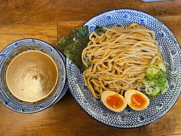 「全粒粉極濃つけ麺・デイ・玉子・海苔」@デイトセイ 高田馬場店の写真