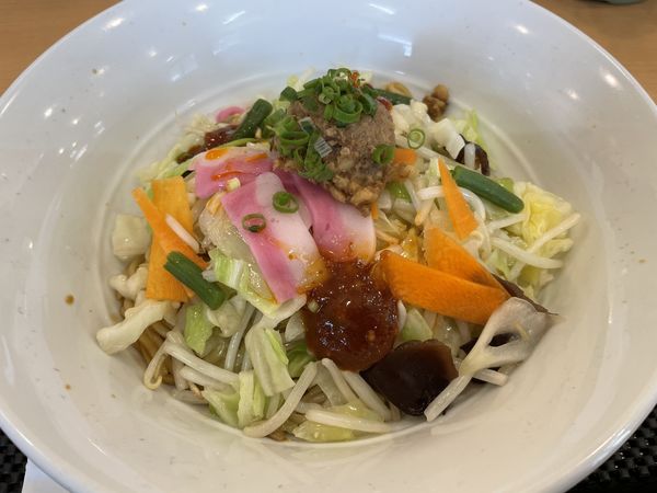 「まぜ辛めん」@長崎ちゃんぽん リンガーハット 港北ニュータウン店の写真