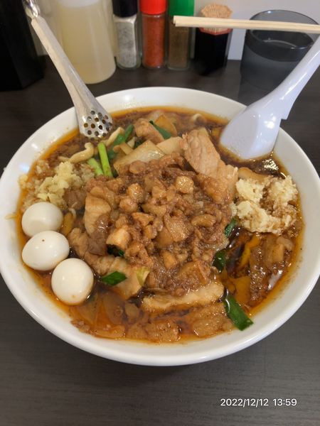 「すた満　まさお」@元祖スタミナ満点らーめんすず鬼 狭山ヶ丘分店の写真