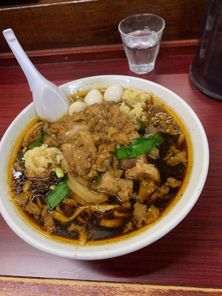 「すた満そば」@元祖スタミナ満点らーめん すず鬼の写真