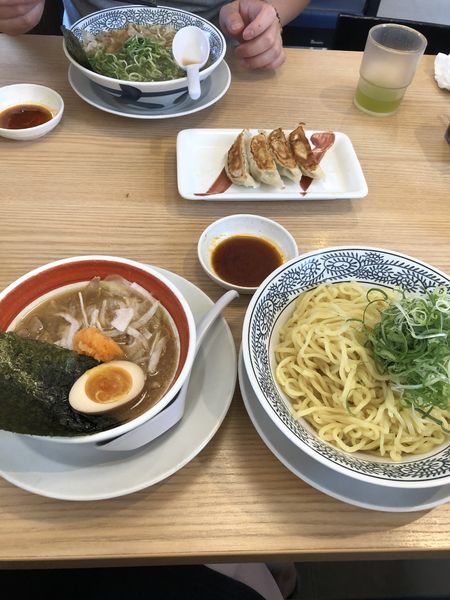 「肉そばつけ麺」@丸源ラーメン 大宮バイバス宮原店の写真