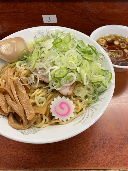 「大　ネギ　味玉　スープ」@珍々亭の写真