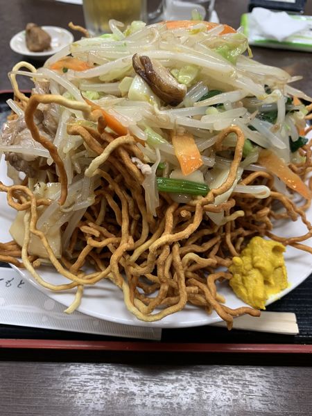 「カタヤキソバ」@丸福の写真