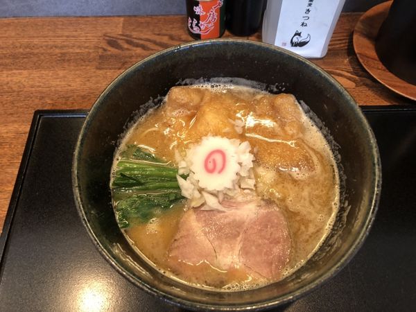 「濃厚中華蕎麦920円」@中華蕎麦 きつねの写真