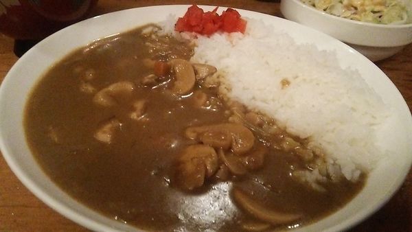 「熟成スパイスカレーライス 750円」@多国籍料理 ドサの写真