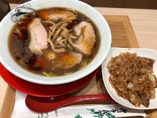 「煮干しと半チャーハンソース」@七彩飯店の写真