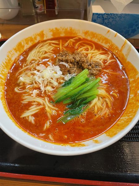 「担々麺（麺大盛）」@らぁめん こうの写真