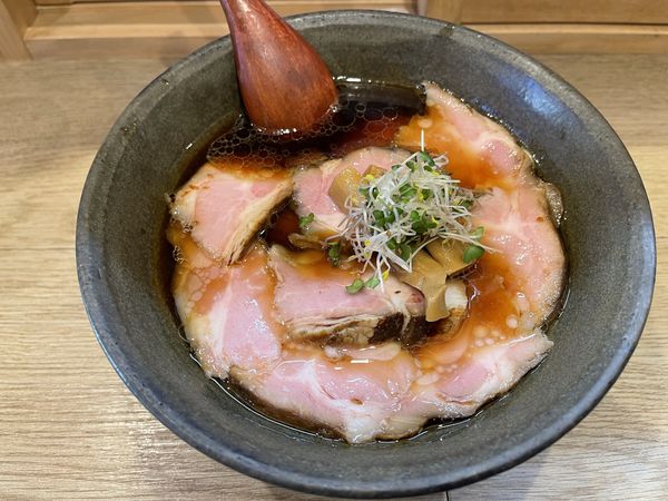 「醤油チャーシュー」@中華蕎麦 麺とスープの写真